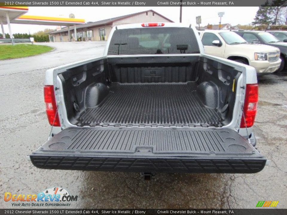 2012 Chevrolet Silverado 1500 LT Extended Cab 4x4 Silver Ice Metallic / Ebony Photo #7