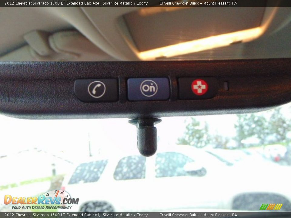 2012 Chevrolet Silverado 1500 LT Extended Cab 4x4 Silver Ice Metallic / Ebony Photo #23