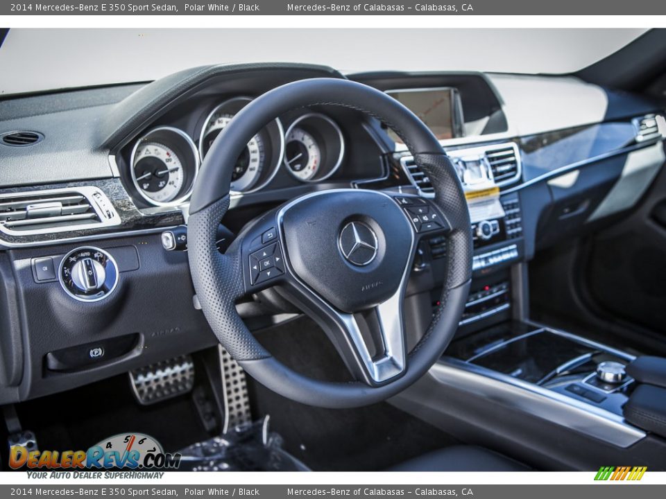 2014 Mercedes-Benz E 350 Sport Sedan Polar White / Black Photo #5