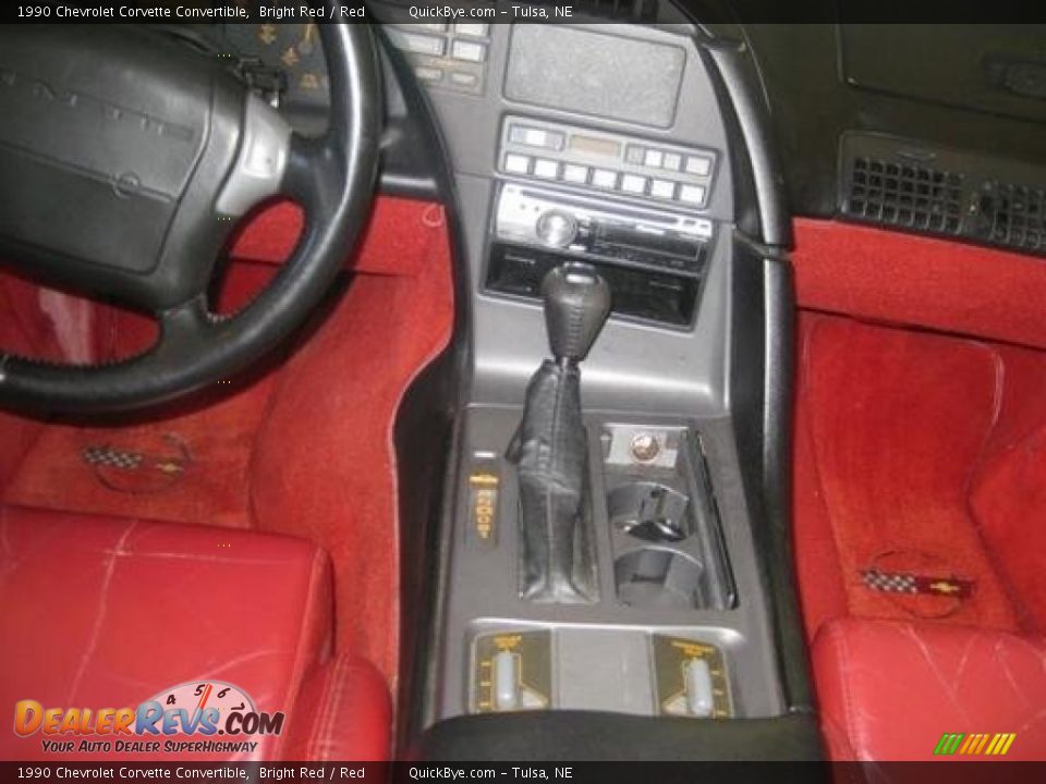 1990 Chevrolet Corvette Convertible Shifter Photo #7