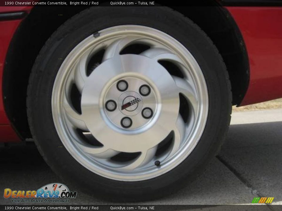 1990 Chevrolet Corvette Convertible Wheel Photo #13