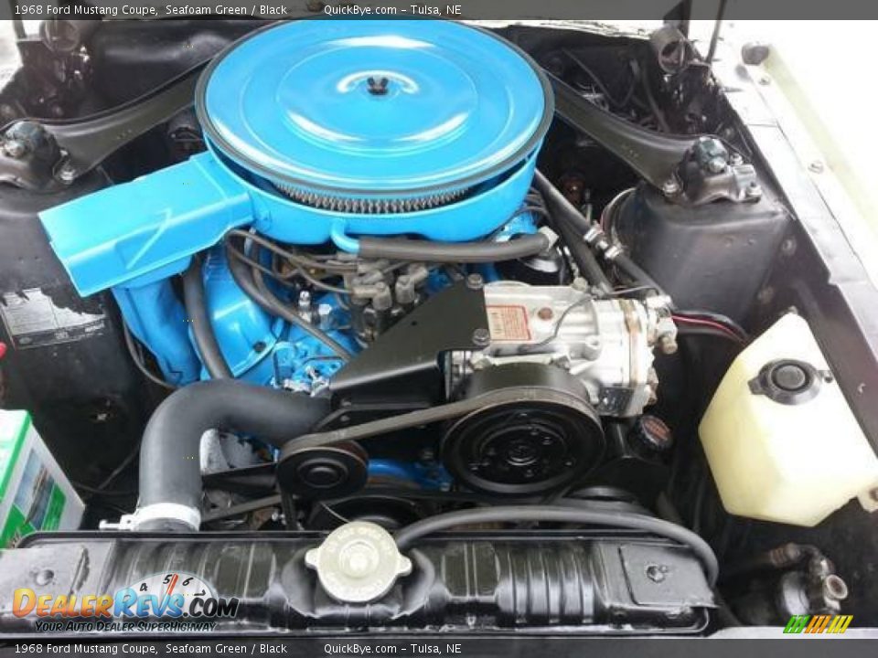 1968 Ford Mustang Coupe 289 cid V8 Engine Photo #11