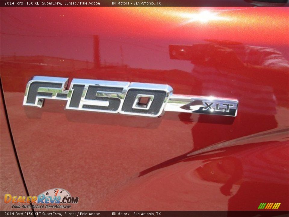 2014 Ford F150 XLT SuperCrew Sunset / Pale Adobe Photo #2