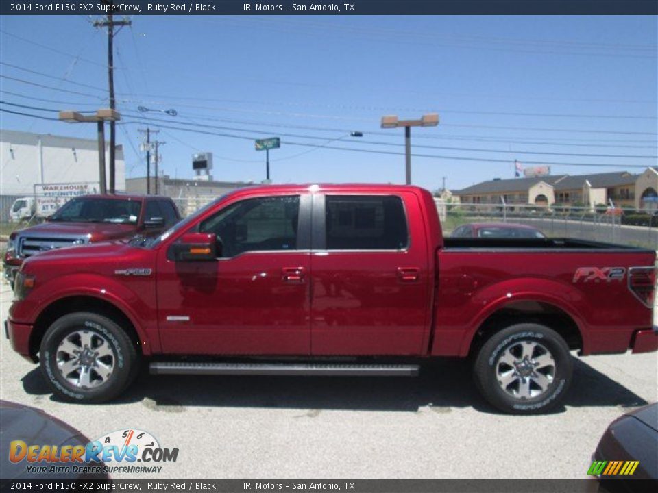 2014 Ford F150 FX2 SuperCrew Ruby Red / Black Photo #1