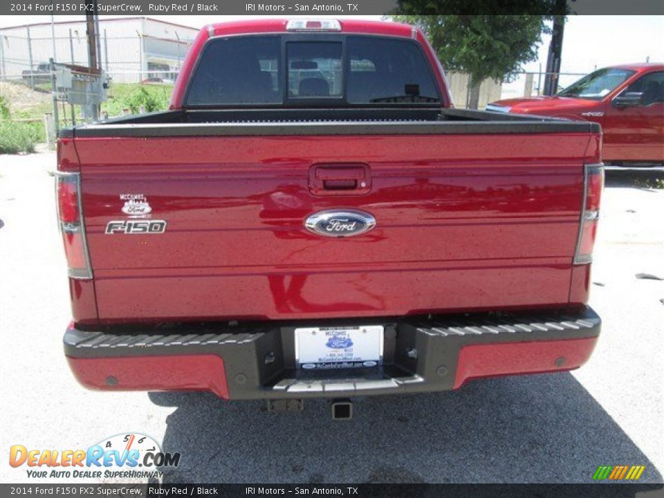 2014 Ford F150 FX2 SuperCrew Ruby Red / Black Photo #6