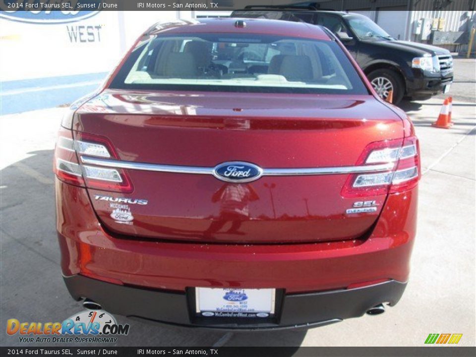 2014 Ford Taurus SEL Sunset / Dune Photo #6