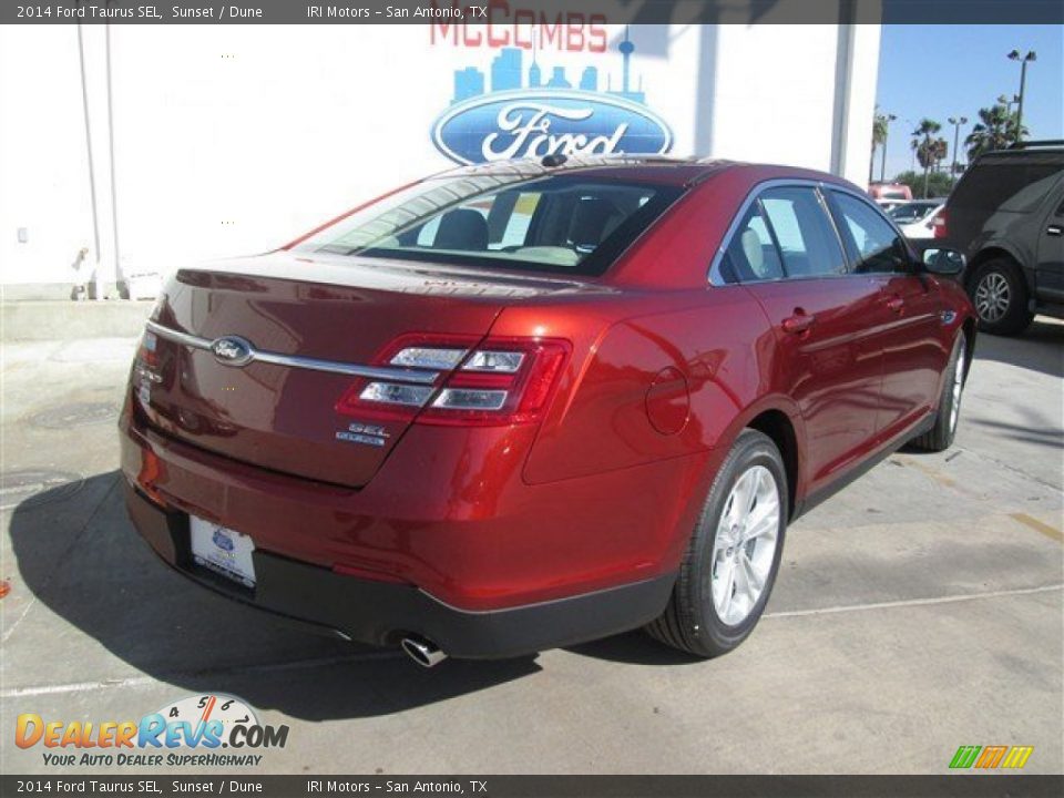 2014 Ford Taurus SEL Sunset / Dune Photo #7