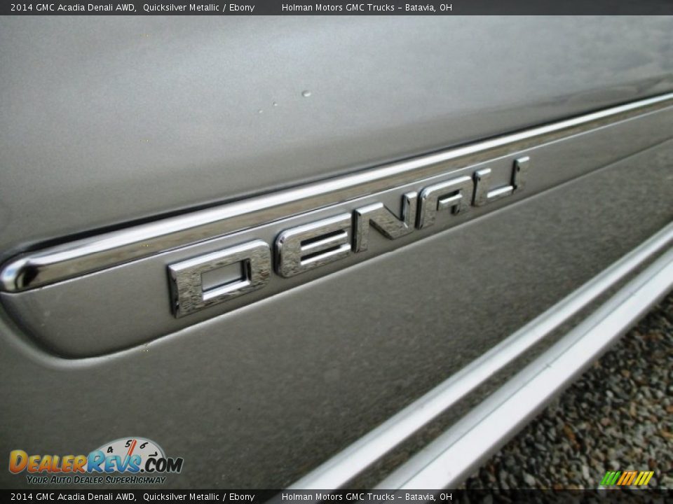 2014 GMC Acadia Denali AWD Quicksilver Metallic / Ebony Photo #4