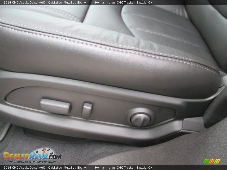 2014 GMC Acadia Denali AWD Quicksilver Metallic / Ebony Photo #7