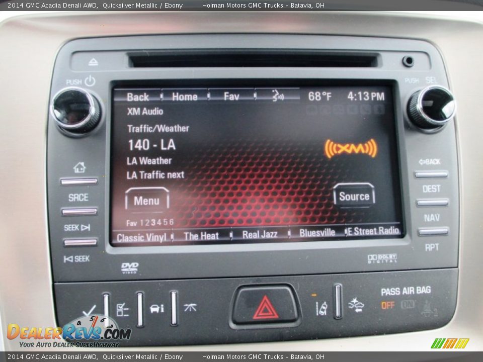 2014 GMC Acadia Denali AWD Quicksilver Metallic / Ebony Photo #13