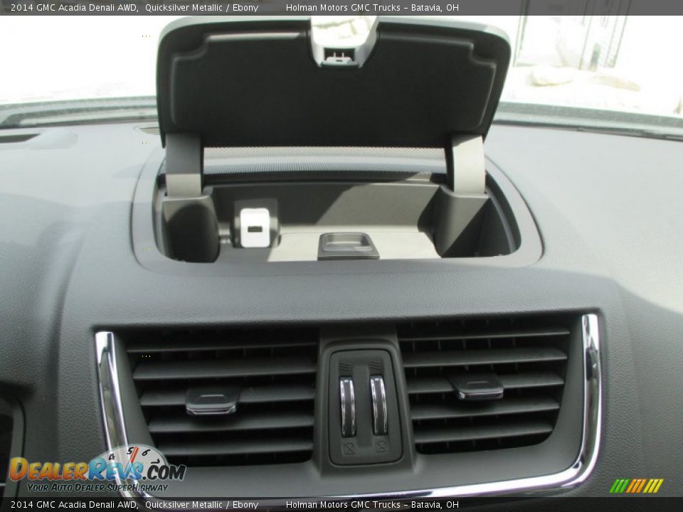 2014 GMC Acadia Denali AWD Quicksilver Metallic / Ebony Photo #22