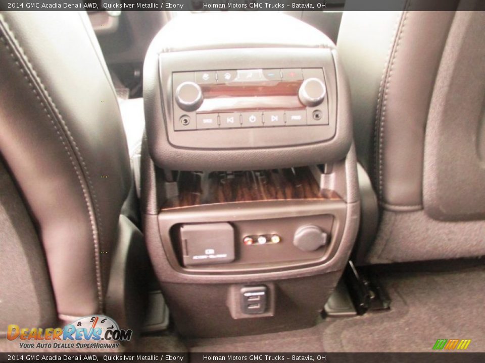 2014 GMC Acadia Denali AWD Quicksilver Metallic / Ebony Photo #27