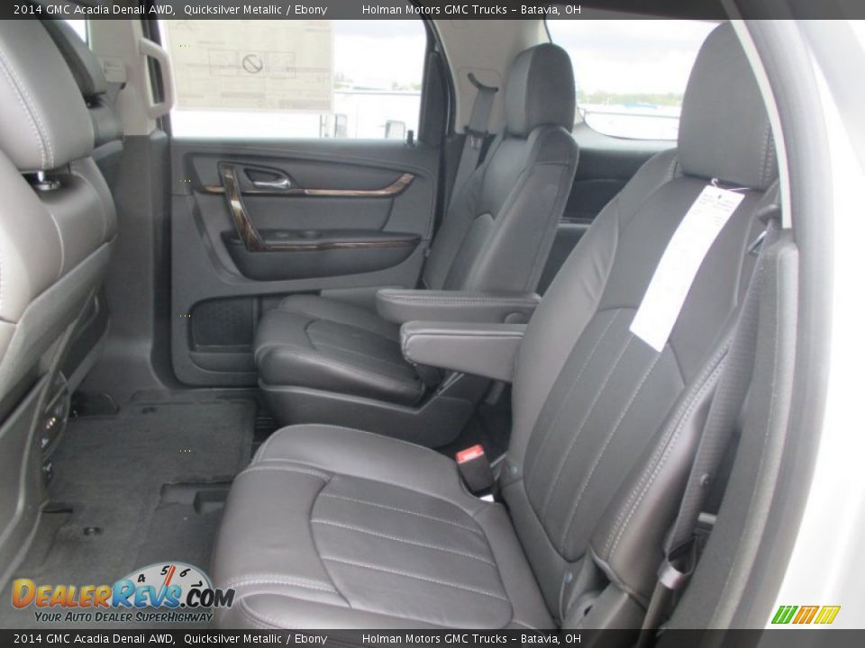 2014 GMC Acadia Denali AWD Quicksilver Metallic / Ebony Photo #29