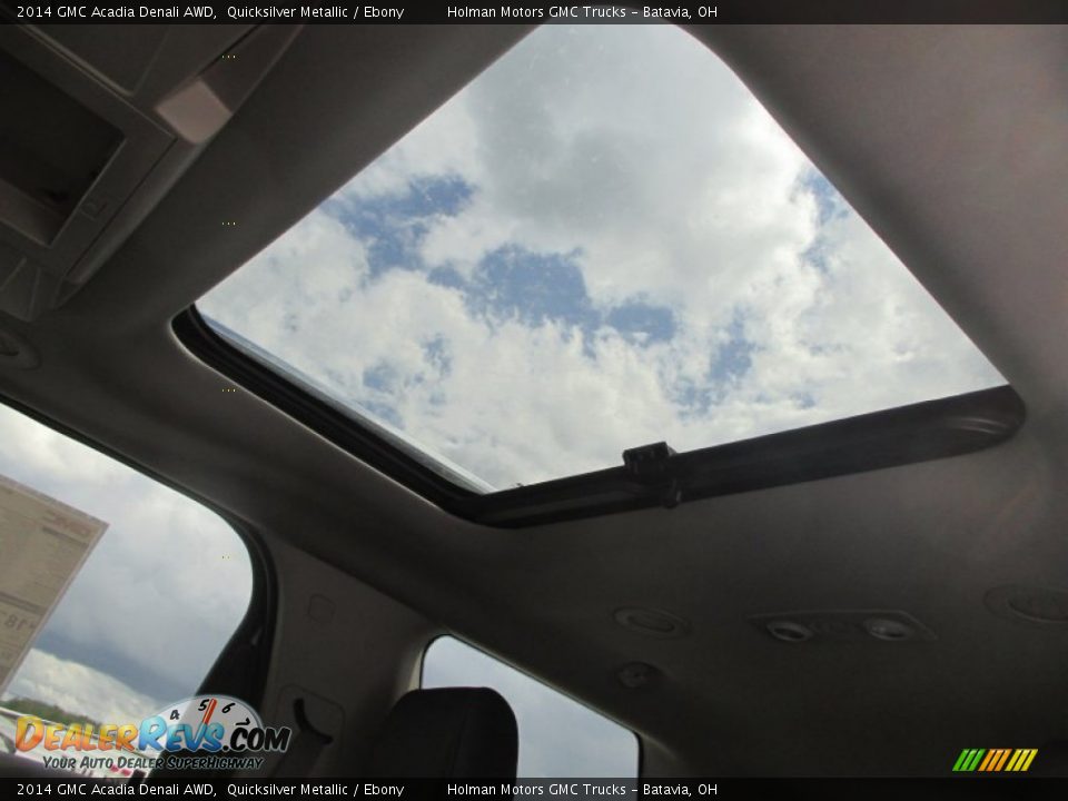 2014 GMC Acadia Denali AWD Quicksilver Metallic / Ebony Photo #30