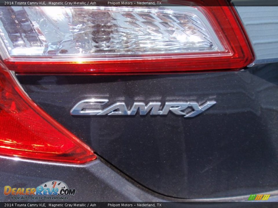 2014 Toyota Camry XLE Magnetic Gray Metallic / Ash Photo #14