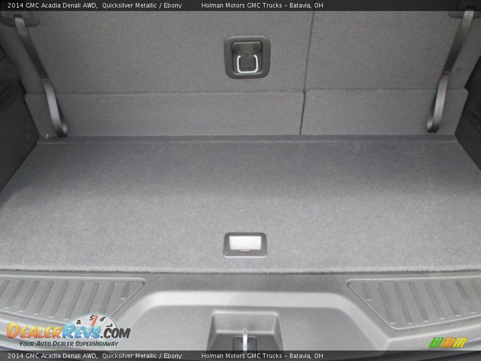 2014 GMC Acadia Denali AWD Quicksilver Metallic / Ebony Photo #36
