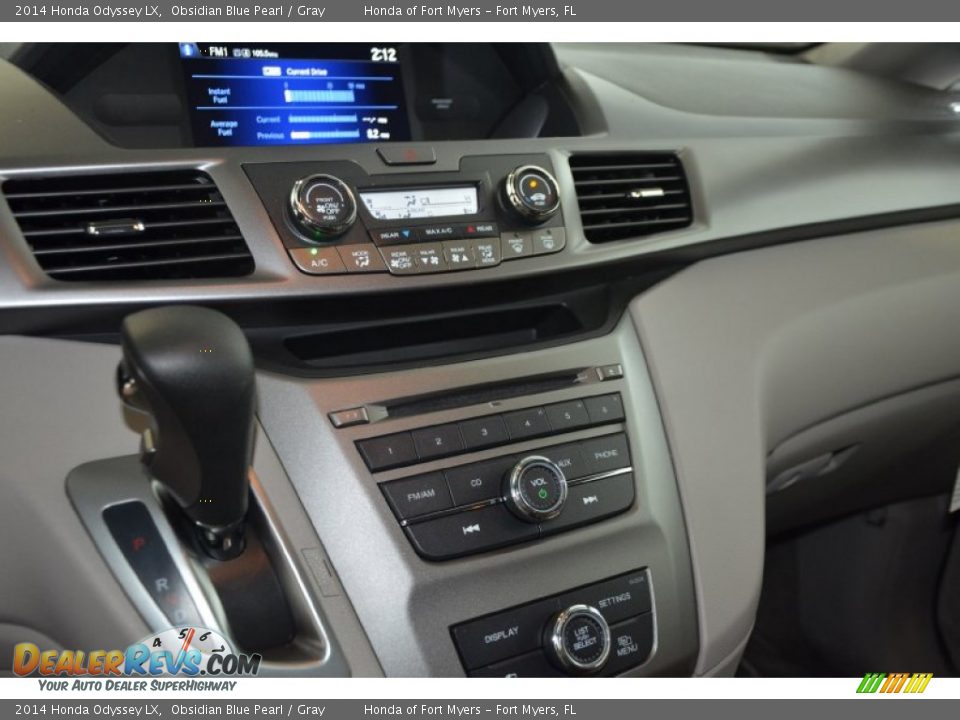 2014 Honda Odyssey LX Obsidian Blue Pearl / Gray Photo #13
