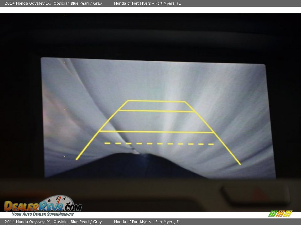 2014 Honda Odyssey LX Obsidian Blue Pearl / Gray Photo #15