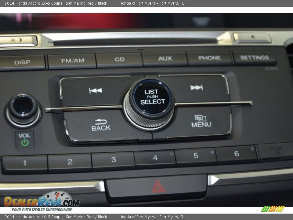 2014 Honda Accord LX-S Coupe San Marino Red / Black Photo #13