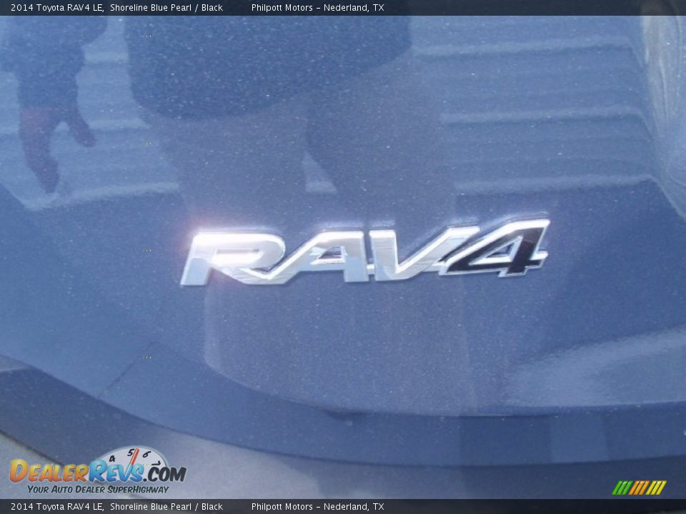 2014 Toyota RAV4 LE Shoreline Blue Pearl / Black Photo #13