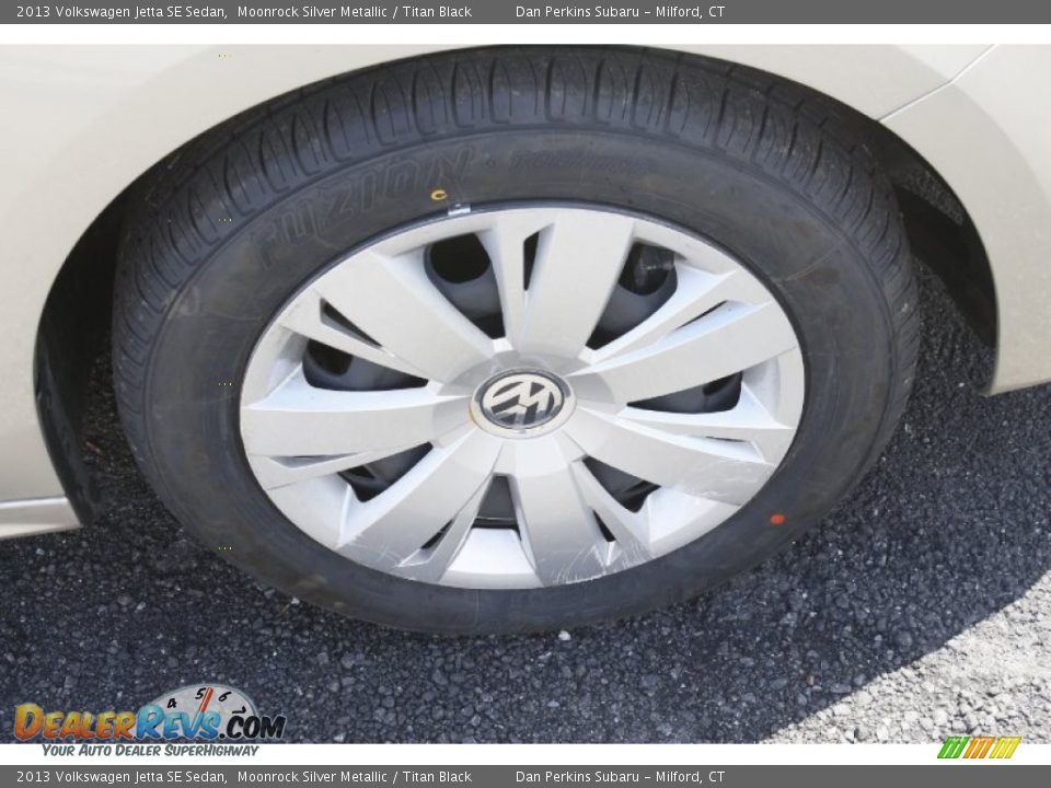 2013 Volkswagen Jetta SE Sedan Moonrock Silver Metallic / Titan Black Photo #24