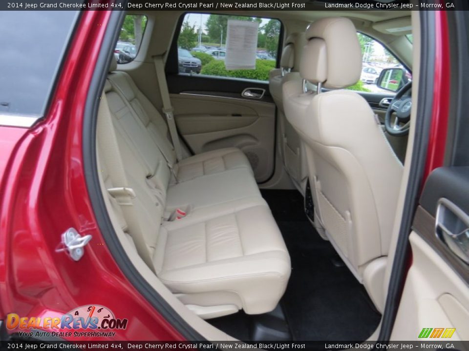 2014 Jeep Grand Cherokee Limited 4x4 Deep Cherry Red Crystal Pearl / New Zealand Black/Light Frost Photo #21