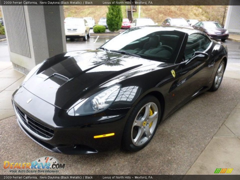 2009 Ferrari California Nero Daytona (Black Metallic) / Black Photo #1