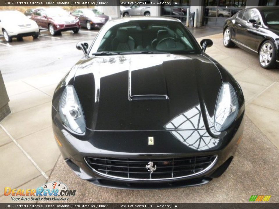 2009 Ferrari California Nero Daytona (Black Metallic) / Black Photo #2