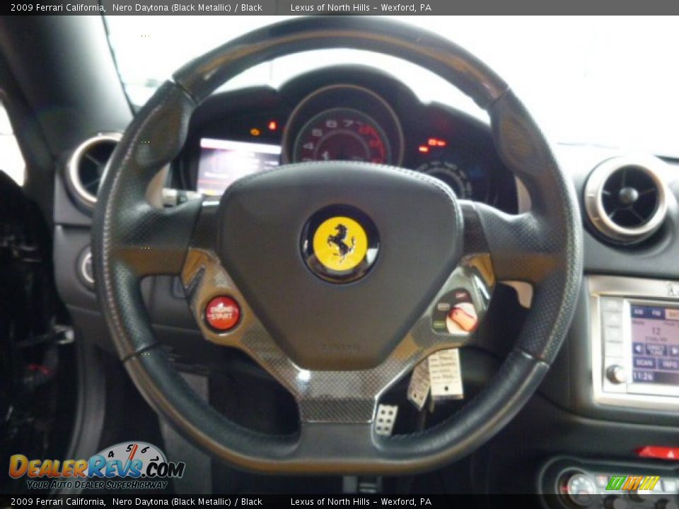 2009 Ferrari California  Steering Wheel Photo #13