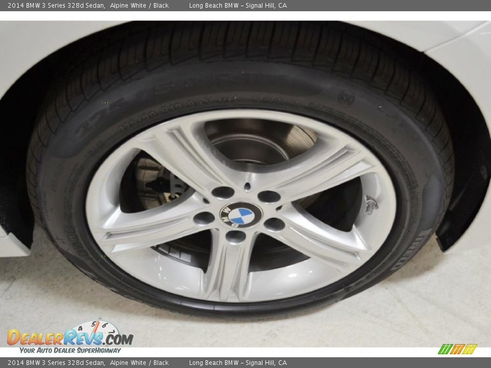 2014 BMW 3 Series 328d Sedan Alpine White / Black Photo #3