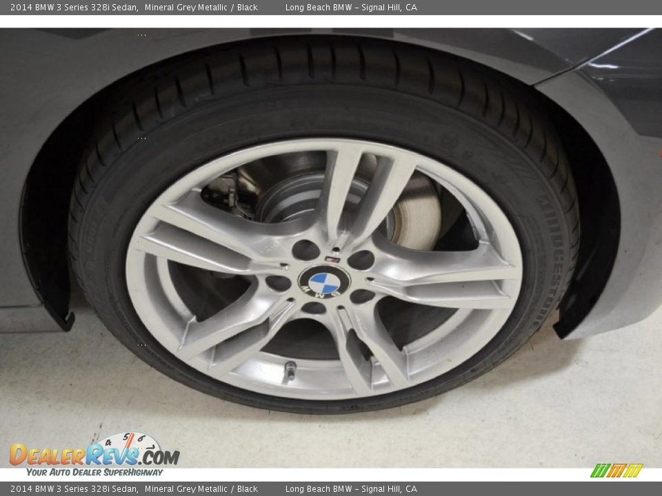 2014 BMW 3 Series 328i Sedan Mineral Grey Metallic / Black Photo #3