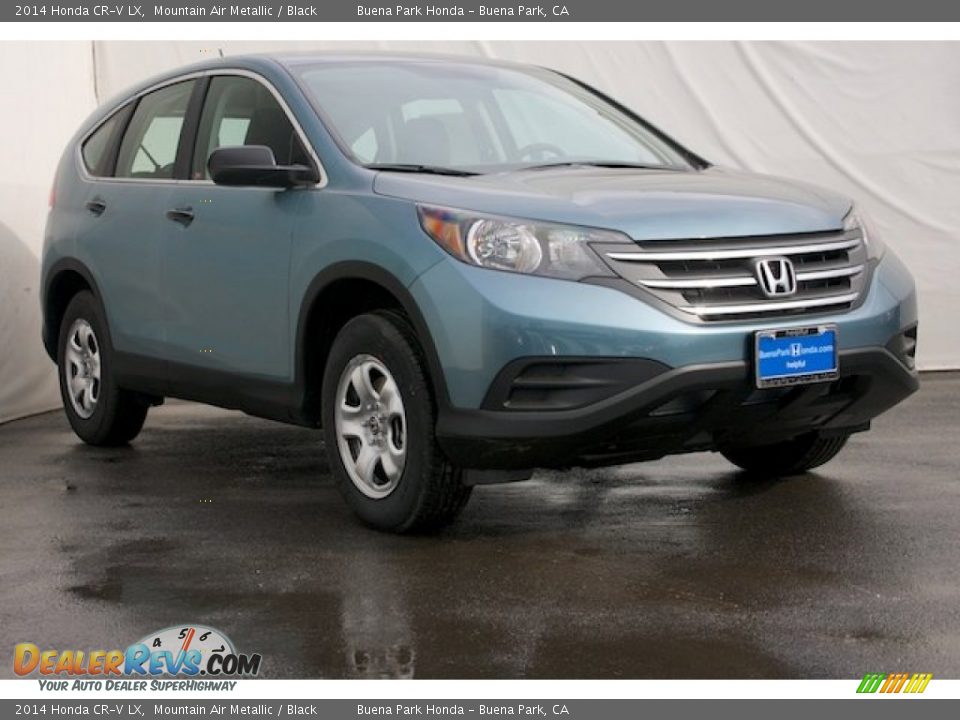 2014 Honda CR-V LX Mountain Air Metallic / Black Photo #1
