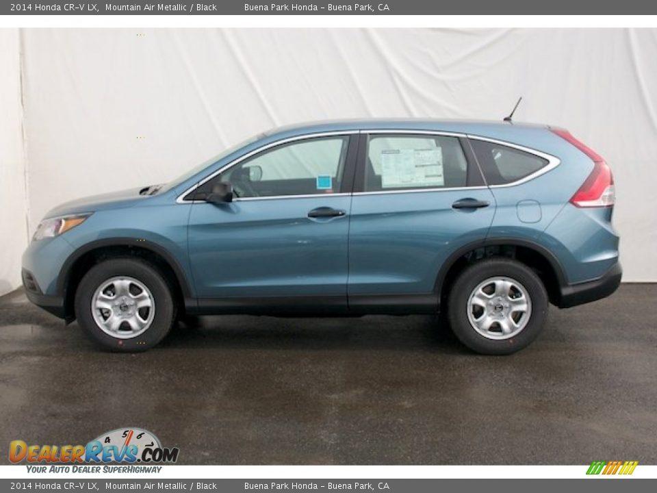 2014 Honda CR-V LX Mountain Air Metallic / Black Photo #4