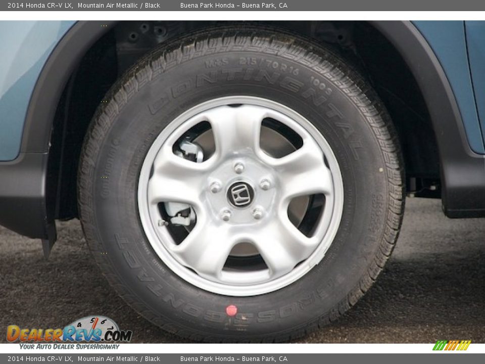2014 Honda CR-V LX Mountain Air Metallic / Black Photo #7