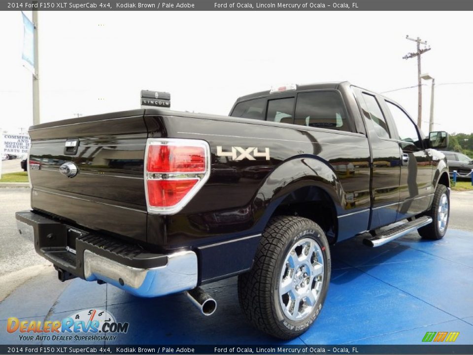 2014 Ford F150 XLT SuperCab 4x4 Kodiak Brown / Pale Adobe Photo #3