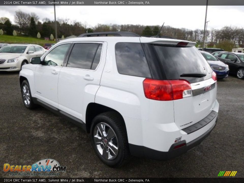 2014 GMC Terrain SLT AWD Summit White / Jet Black Photo #7