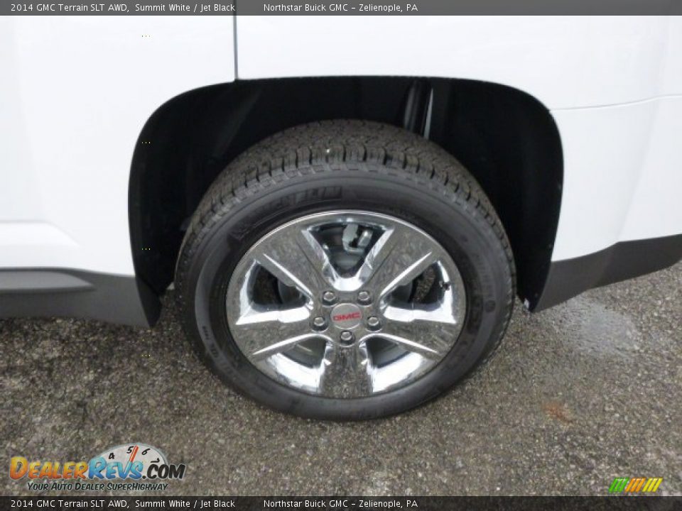 2014 GMC Terrain SLT AWD Summit White / Jet Black Photo #9