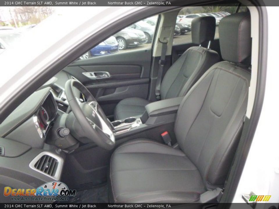 2014 GMC Terrain SLT AWD Summit White / Jet Black Photo #10
