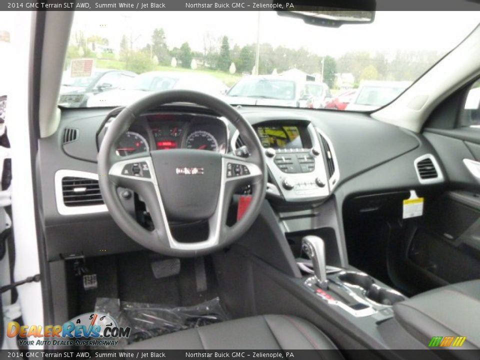 2014 GMC Terrain SLT AWD Summit White / Jet Black Photo #12