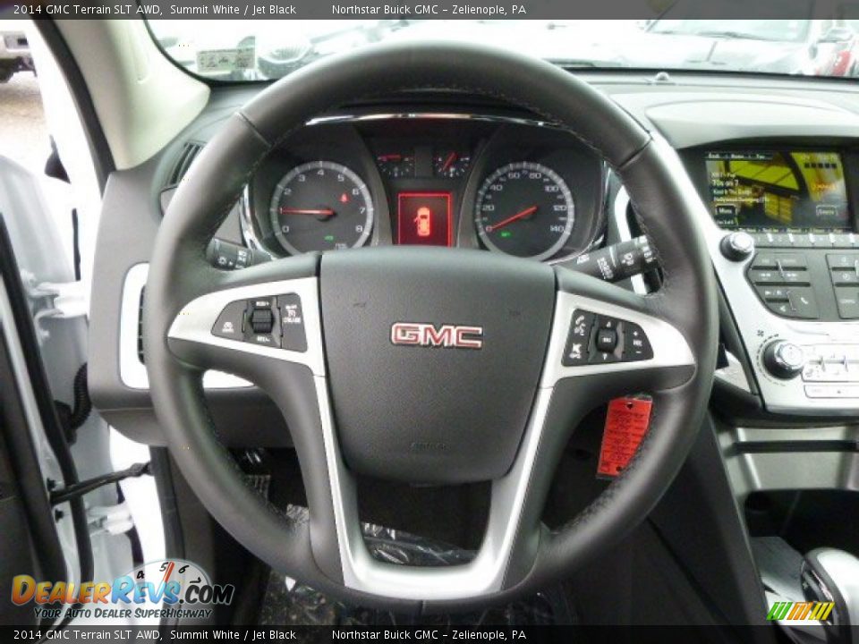 2014 GMC Terrain SLT AWD Summit White / Jet Black Photo #18