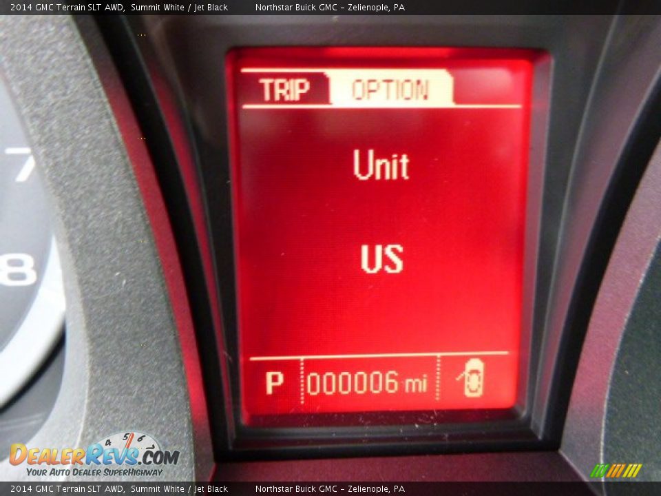 2014 GMC Terrain SLT AWD Summit White / Jet Black Photo #19