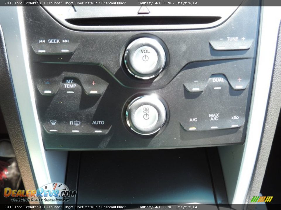 2013 Ford Explorer XLT EcoBoost Ingot Silver Metallic / Charcoal Black Photo #24