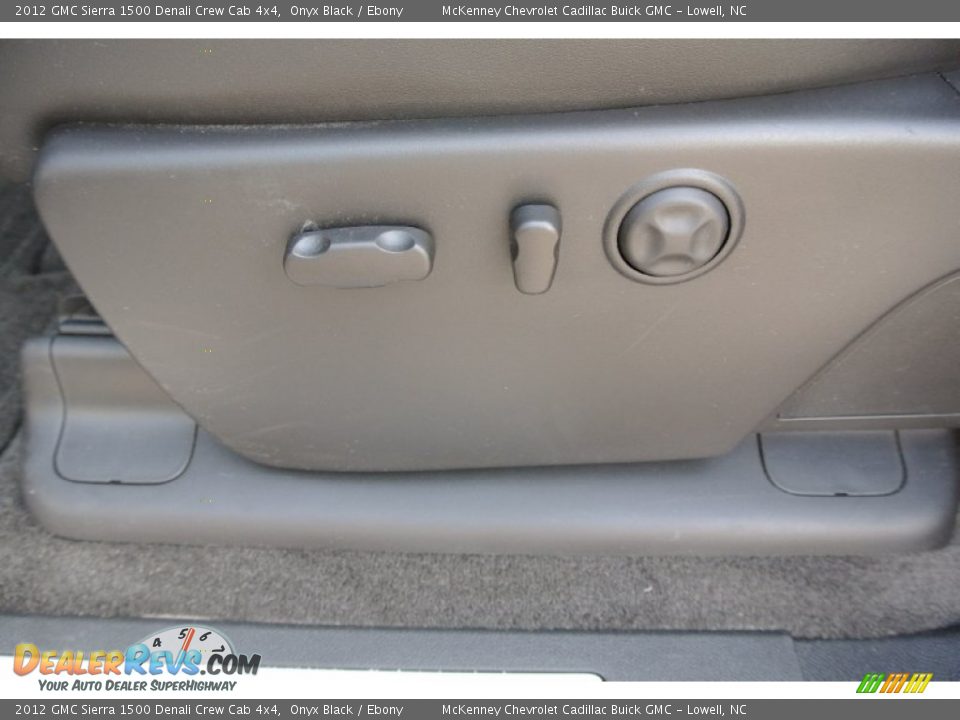 2012 GMC Sierra 1500 Denali Crew Cab 4x4 Onyx Black / Ebony Photo #9