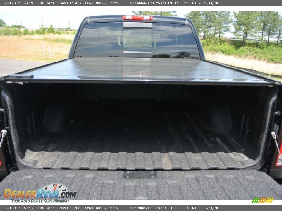 2012 GMC Sierra 1500 Denali Crew Cab 4x4 Onyx Black / Ebony Photo #20