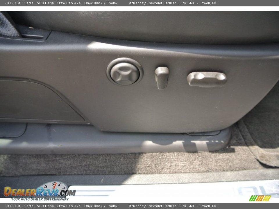 2012 GMC Sierra 1500 Denali Crew Cab 4x4 Onyx Black / Ebony Photo #22