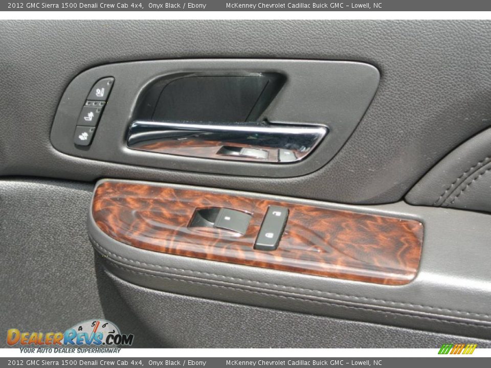 2012 GMC Sierra 1500 Denali Crew Cab 4x4 Onyx Black / Ebony Photo #24