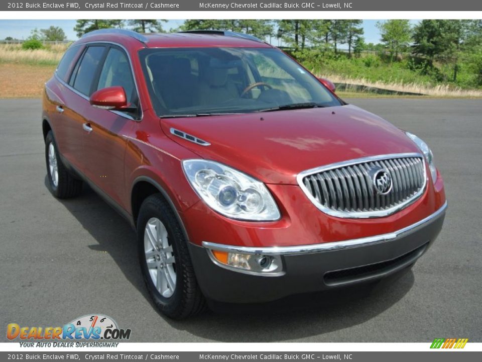 2012 Buick Enclave FWD Crystal Red Tintcoat / Cashmere Photo #1