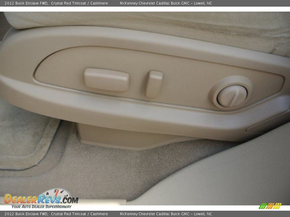 2012 Buick Enclave FWD Crystal Red Tintcoat / Cashmere Photo #9