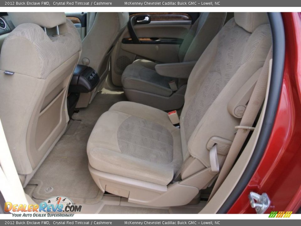 2012 Buick Enclave FWD Crystal Red Tintcoat / Cashmere Photo #19