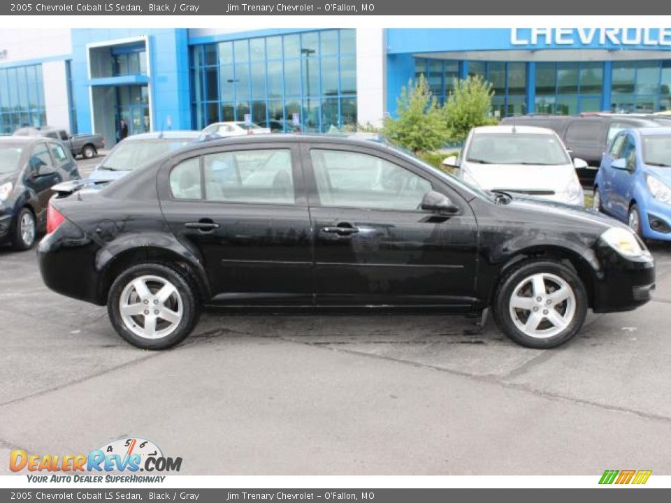 2005 Chevrolet Cobalt LS Sedan Black / Gray Photo #1